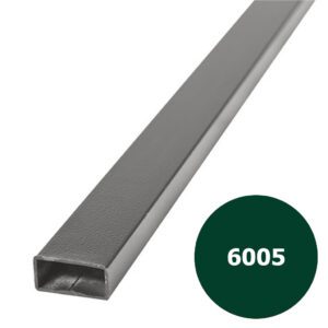 Лага заборная 40*20*2, L-2000 мм., порошковая покраска (RAL-6005)